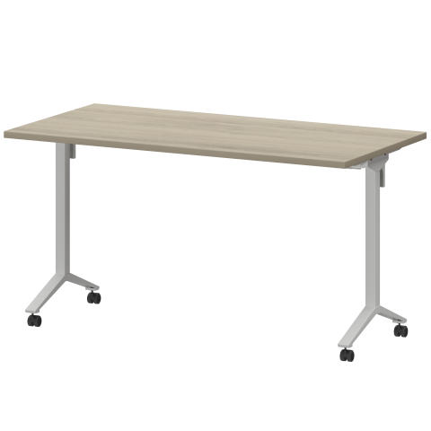 Стол мобильный складной МБ25-140.70 Кронберг/Белый 1400x700x750 Моби