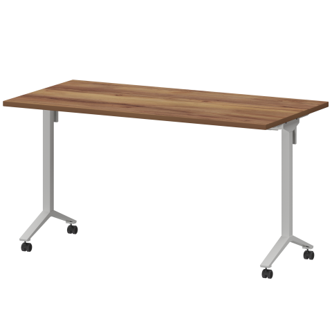 Стол мобильный складной МБ25-140.70 Таксония/Белый 1400x700x750 Моби