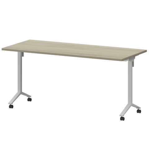 Стол мобильный складной МБ25-160.70 Кронберг/Белый 1600x700x750 Моби