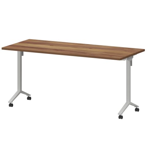 Стол мобильный складной МБ25-160.70 Таксония/Белый 1600x700x750 Моби