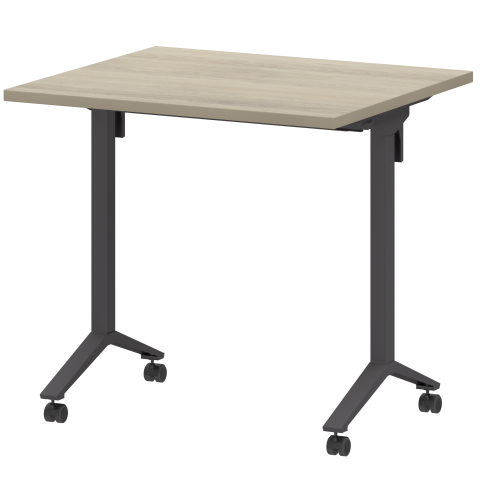 Стол мобильный складной МБ25-80.70 Кронберг/Антрацит 800x700x750 Моби