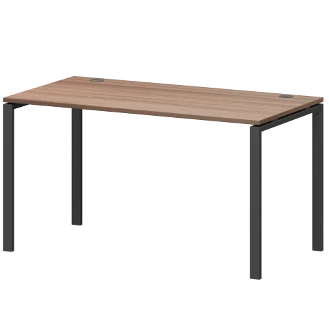 Стол на металлокаркасе АМ-002.60 Темный шимо/Антрацит 1200x600x760 Арго-М