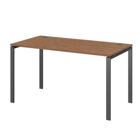 Стол на металлокаркасе АМ-003.60 Орех/Антрацит 1400x600x760 Арго-М