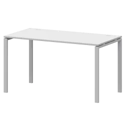 Стол на металлокаркасе АМ-005 Белый/Белый 1800x730x760 Арго-М