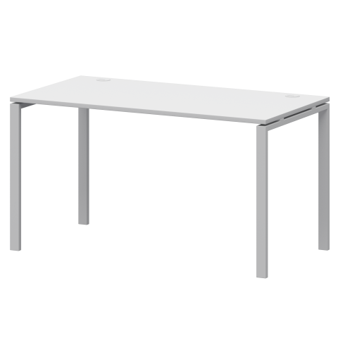 Стол на металлокаркасе АМ-005 Белый/Белый 1800x730x760 Арго-М