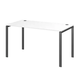Стол на металлокаркасе АМ-005.60 Белый/Антрацит 1800x600x760 Арго-М
