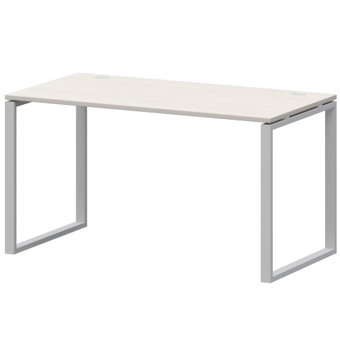 Стол на металлокаркасе АМ.О-002 Ясень шимо/Белый 1200x730x760 Арго-М