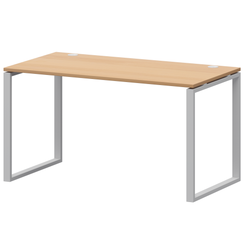 Стол на металлокаркасе АМ.О-002.60 Ольха/Белый 1200x600x760 Арго-М