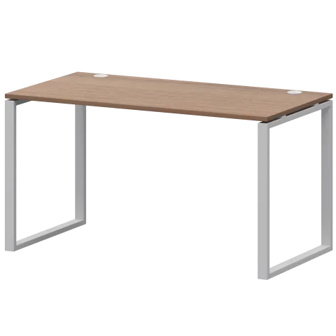 Стол на металлокаркасе АМ.О-002.60 Орех/Белый 1200x600x760 Арго-М