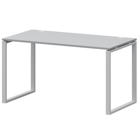Стол на металлокаркасе АМ.О-002.60 Серый/Белый 1200x600x760 Арго-М