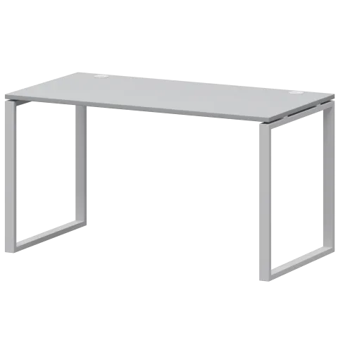 Стол на металлокаркасе АМ.О-002.60 Серый/Белый 1200x600x760 Арго-М