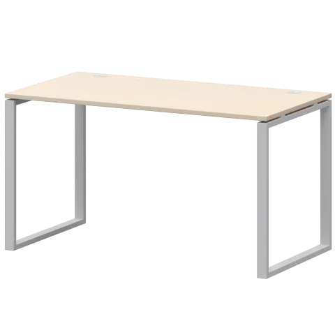 Стол на металлокаркасе АМ.О-003 Бук/Белый 1400x730x760 Арго-М