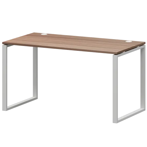 Стол на металлокаркасе АМ.О-003 Темный шимо/Белый 1400x730x760 Арго-М