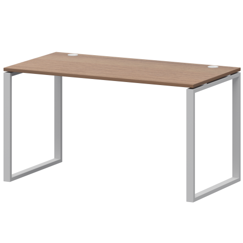 Стол на металлокаркасе АМ.О-003.60 Орех/Белый 1400x600x760 Арго-М