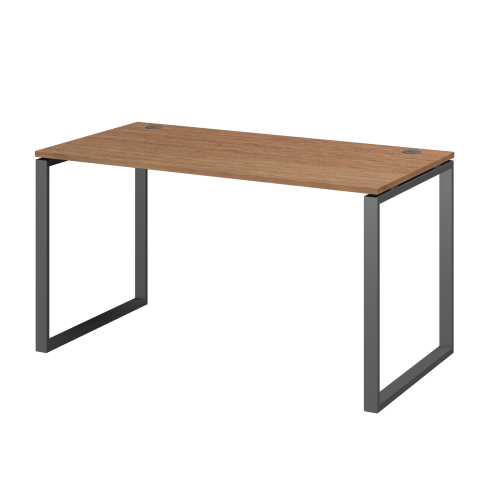 Стол на металлокаркасе АМ.О-004.60 Орех/Антрацит 1600x600x760 Арго-М