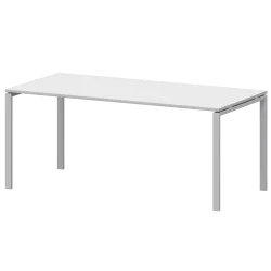 Стол на металлокаркасе для заседаний АМ-0058 Белый/Белый 1800x850x760 Арго-М