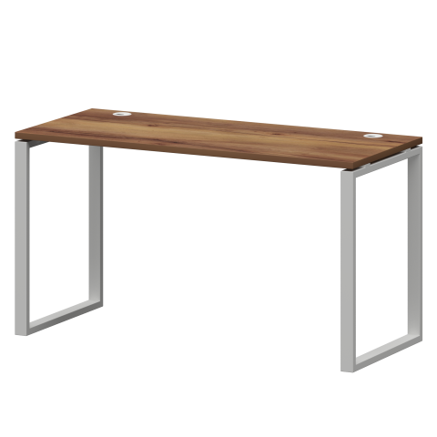 Стол на металлокаркасе СМС25-О-10К.60.Пр25 Таксония/Белый 1000x600x750 Смарт