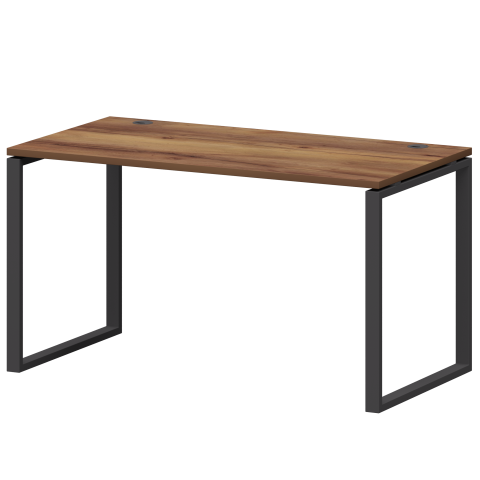 Стол на металлокаркасе СМС25-О-10К.73.Пр25 Таксония/Антрацит 1000x730x750 Смарт