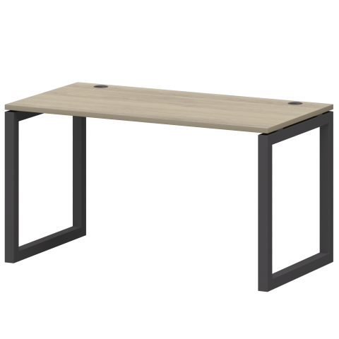 Стол на металлокаркасе СМС25-О-10К.73.Пр50 Кронберг/Антрацит 1000x730x750 Смарт