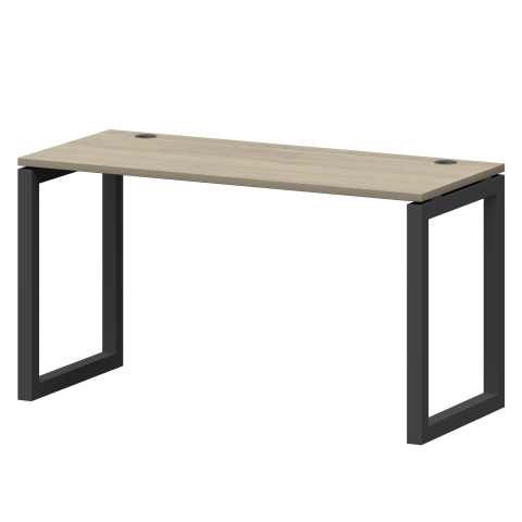 Стол на металлокаркасе СМС25-О-14К.60.Пр50 Кронберг/Антрацит 1400x600x750 Смарт