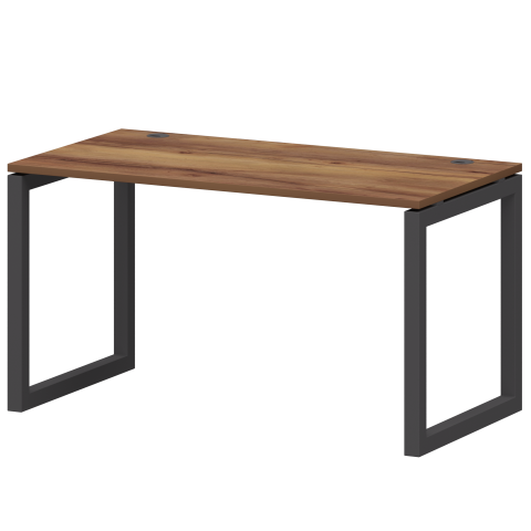 Стол на металлокаркасе СМС25-О-18К.73.Пр50 Таксония/Антрацит 1800x730x750 Смарт