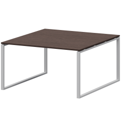 Стол переговорный на металлокаркасе АМП.О-002.123 Дуб венге/Белый 1200x1236x760 Арго-М