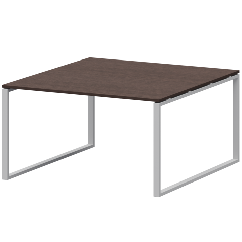 Стол переговорный на металлокаркасе АМП.О-004.123 Дуб венге/Белый 1600x1236x760 Арго-М