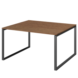 Стол переговорный на металлокаркасе АМП.О-004.123 Орех/Антрацит 1600x1236x760 Арго-М