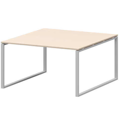 Стол переговорный на металлокаркасе АМП.О-005.123 Бук/Белый 1800x1236x760 Арго-М