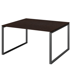 Стол переговорный на металлокаркасе АМП.О-005.123 Дуб венге/Антрацит 1800x1236x760 Арго-М