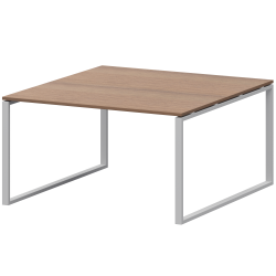 Стол переговорный на металлокаркасе АМП.О-005.123 Орех/Белый 1800x1236x760 Арго-М