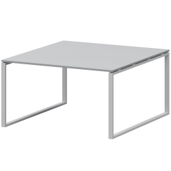 Стол переговорный на металлокаркасе АМП.О-005.123 Серый/Белый 1800x1236x760 Арго-М