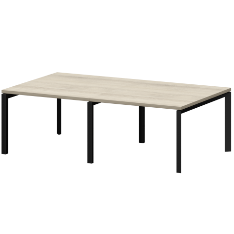 Стол переговорный на металлокаркасе КТМ-24.14.38 Кронберг 2400x1400x750 Акцент