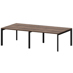 Стол переговорный на металлокаркасе КТМ-28.14.38 Лагос 2800x1400x750 Акцент