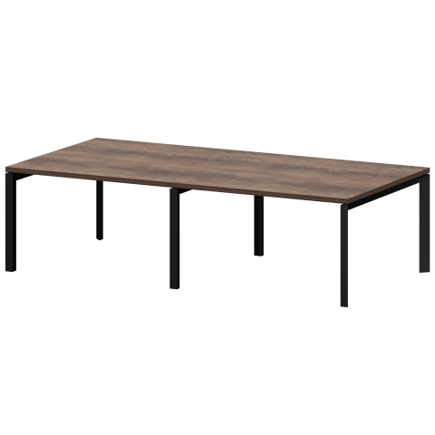 Стол переговорный на металлокаркасе КТМ-28.14.38 Лагос 2800x1400x750 Акцент