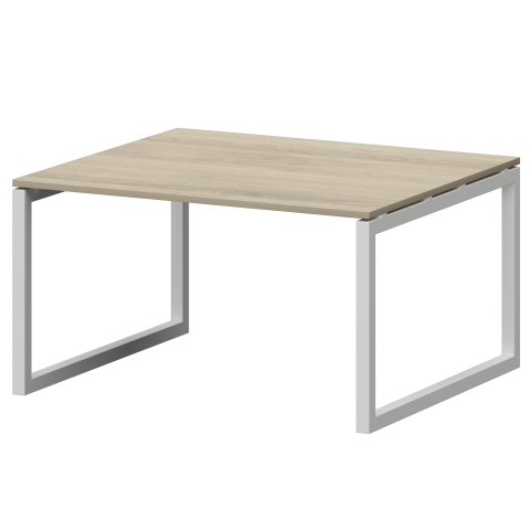 Стол переговорный на металлокаркасе СМСП-О-16.123.Пр50 Кронберг/Белый 1600x1236x750 Смарт