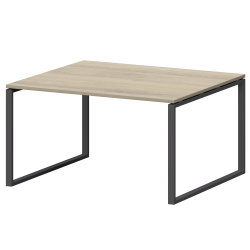 Стол переговорный на металлокаркасе СМСП-О-18.123.Пр25 Кронберг/Антрацит 1800x1236x750 Смарт