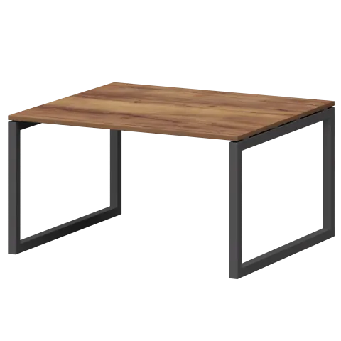 Стол переговорный на металлокаркасе СМСП-О-18.123.Пр50 Таксония/Антрацит 1800x1236x750 Смарт