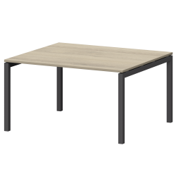 Стол переговорный на металлокаркасе СМСП-П-18.123.Пр50 Кронберг/Антрацит 1800x1236x750 Смарт