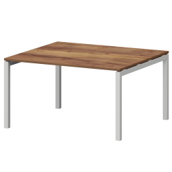 Стол переговорный на металлокаркасе СМСП-П-18.123.Пр50 Таксония/Белый 1800x1236x750 Смарт