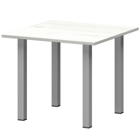 Стол переговорный НТ-090+НТН-1 Сосна винтер 900x900x750 Аргентум