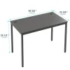 Стол письменный (для компьютера) EUREKA ERK-CD-039B с шириной 99 см, Black