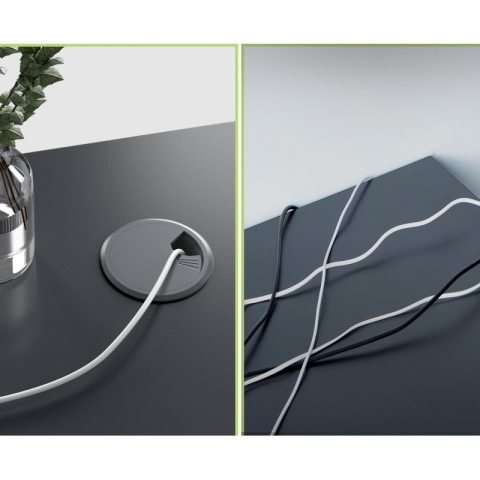 Стол письменный (для компьютера) EUREKA ERK-CD-039B с шириной 99 см, Black