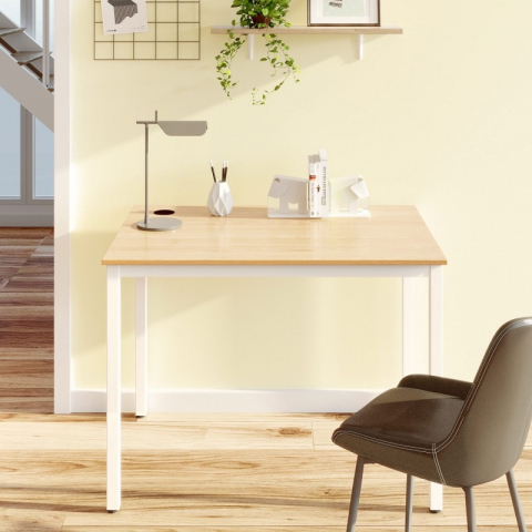 Стол письменный (для компьютера) EUREKA ERK-D04-EW с шириной 79 см, Embossed Wood