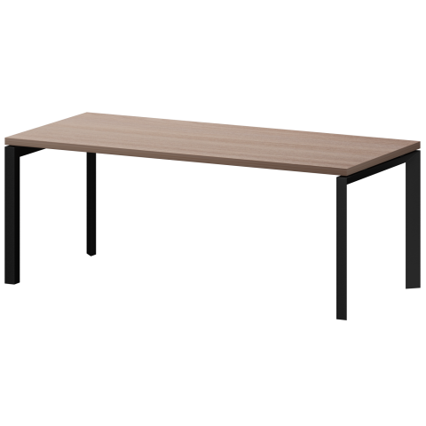 Стол руководителя на металлокаркасе КТМ-20.38 Темный шимо 2000x900x750 Акцент