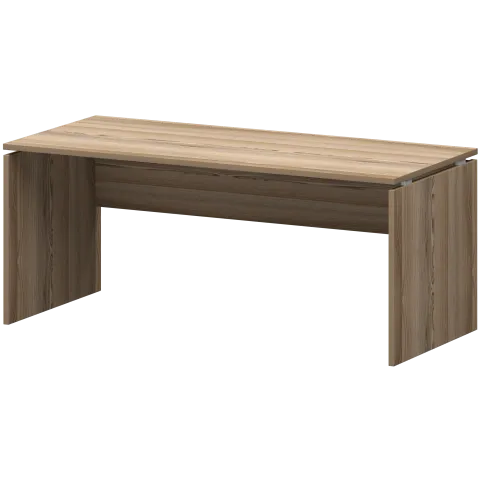 Стол руководителя НТ-180 Дуб сафари 1800x800x750 Аргентум