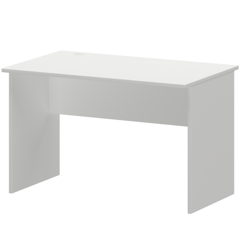 Стол с кабель каналом слева А-002.К.ЛВ Белый 1200x730x760 Арго