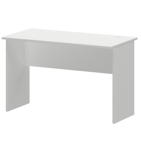 Стол с кабель каналом справа А-002.60.К.ПР Белый 1200x600x760 Арго