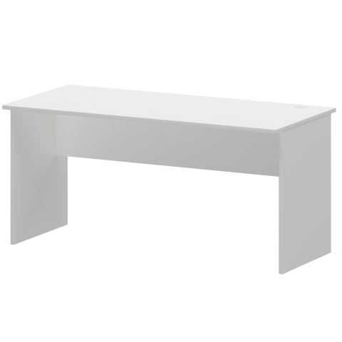 Стол с кабель каналом справа А-004.К.ПР Белый 1600x730x760 Арго