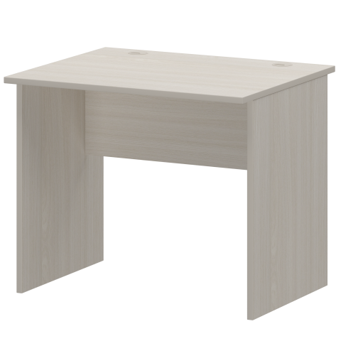 Стол с левым и правым кабель каналом А-001.К Ясень шимо 900x730x760 Арго